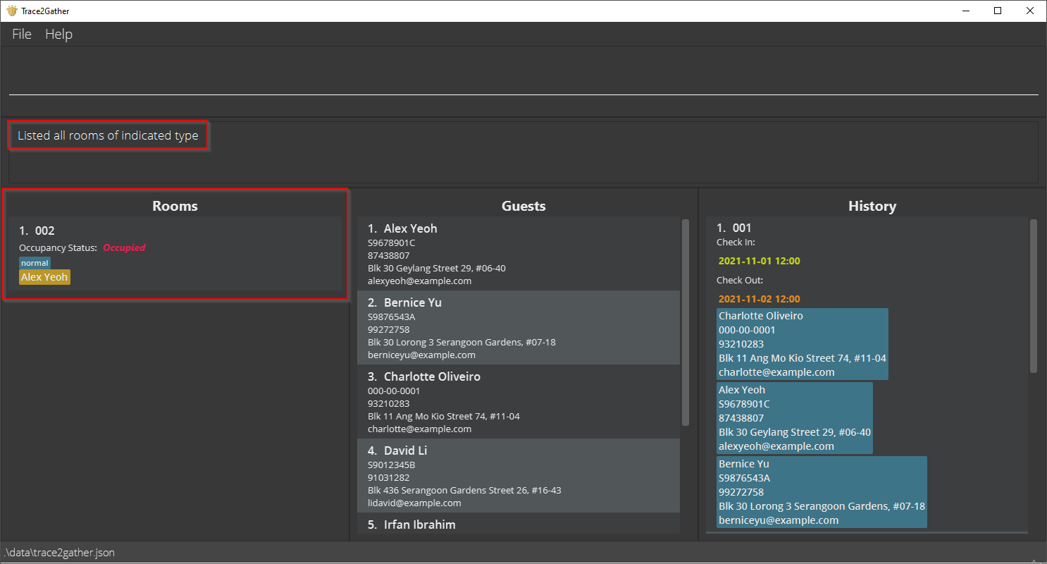 ListRoomsOccupiedCommand